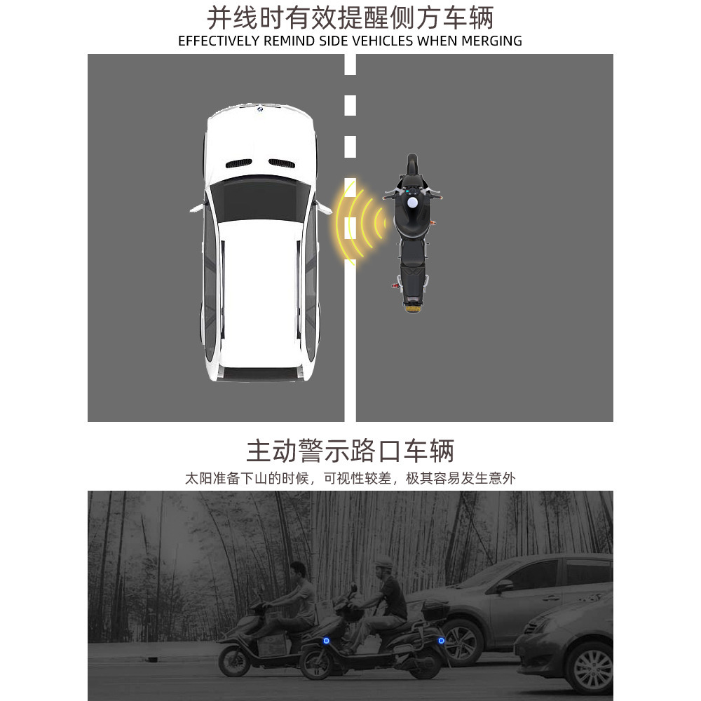 SPIRIT BEAST 靈獸 裝飾燈L4 雙色裝飾LED燈 反光片 LED反光片 LED方向燈 定位燈 日行燈 8月-細節圖7