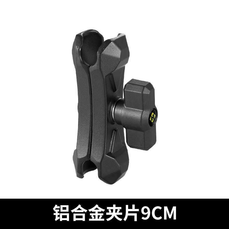 台灣現貨 摩托車手機支架 球頭25mm 雙球頭後視鏡底座一轉二 後視鏡雙頭底座 雙頭拓展支架  拓展支架 手機架配件-規格圖6