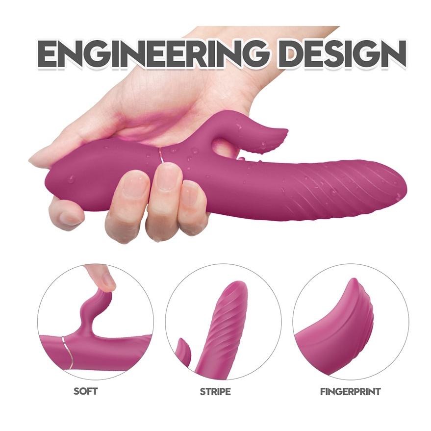 TASLA 特濕拉 自動衝擊 智能脈衝 電動按摩棒-細節圖3