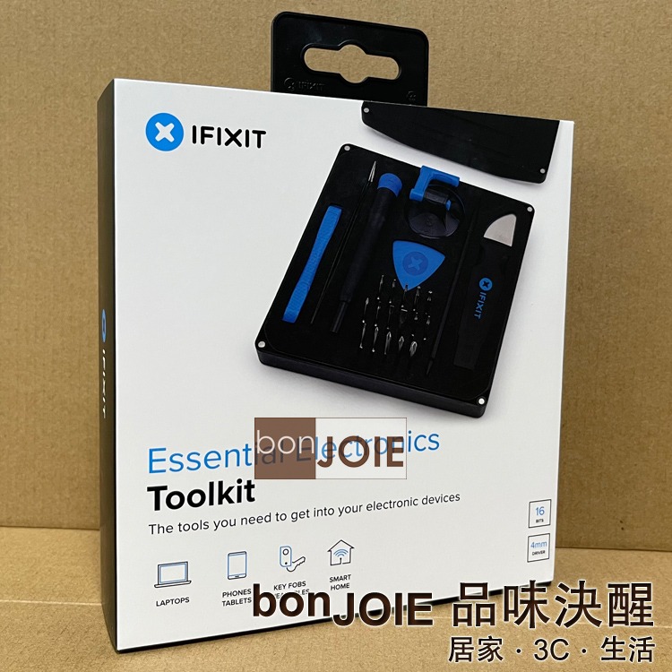 美國原廠 iFixit Essential Electronics Toolkit 基本電子工具組 基本維修組 工具包-細節圖2