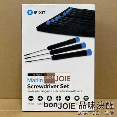iFixit Marlin Screwdriver Set: 15 Precision Magnetic Screwdrivers