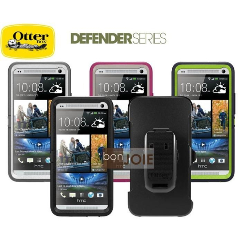 OtterBox Defender HTC NEW ONE ( M7 ) 防禦者 三防手機殼 附原廠購買證明 三層防摔