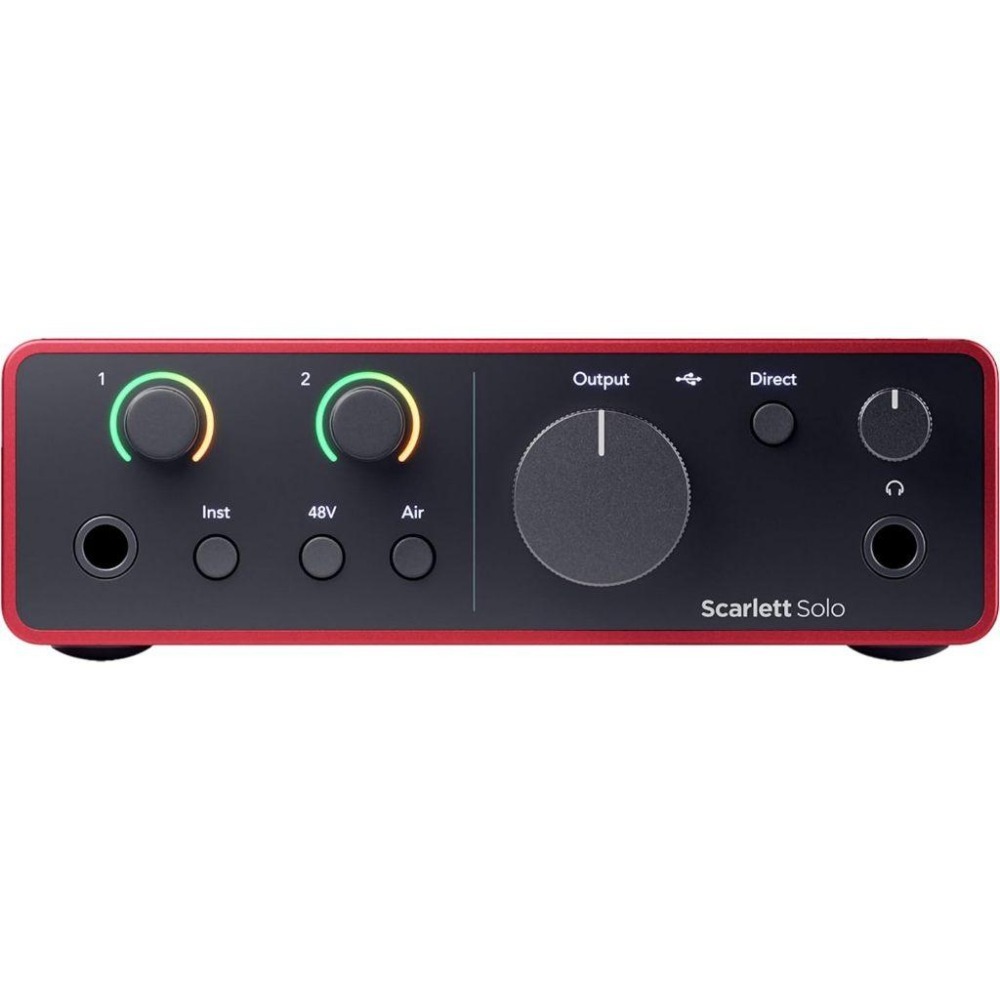 第四代 Focusrite Scarlett Solo ( 4th Gen ) USB 錄音介面 錄音盒-細節圖4