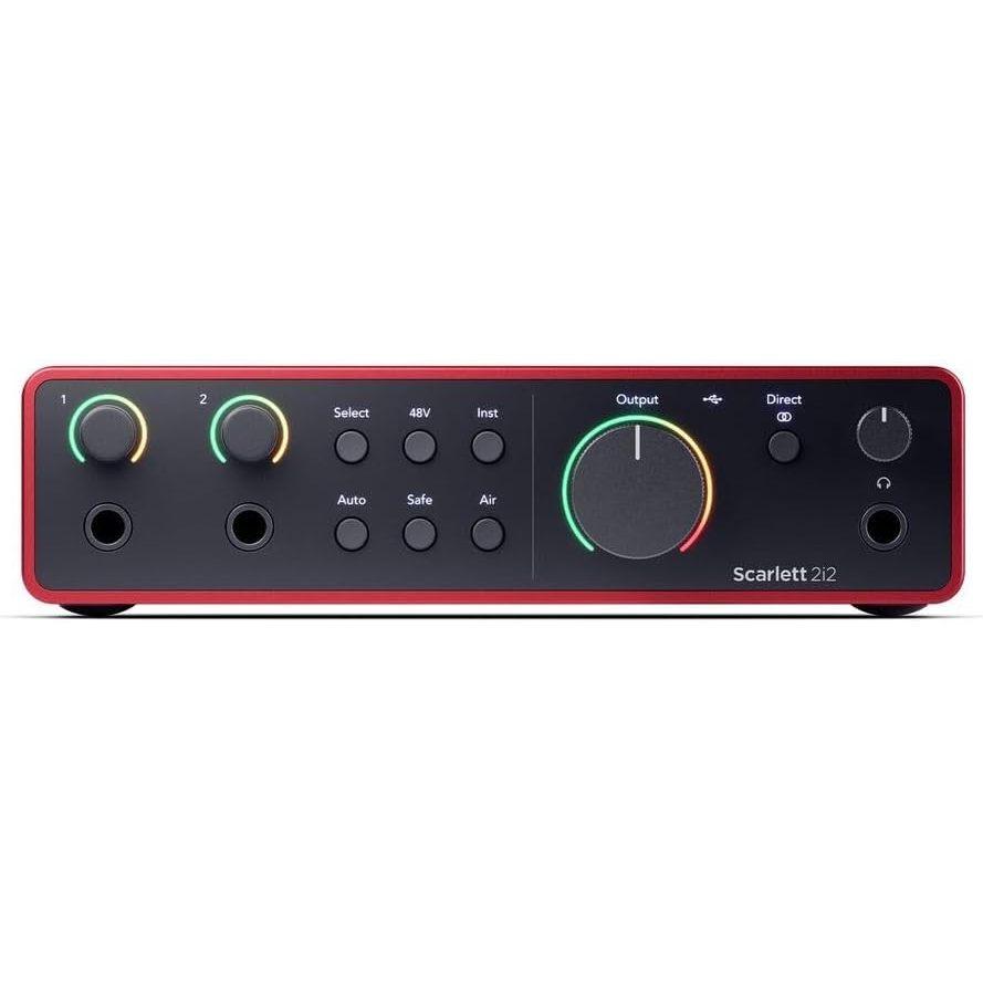 第四代 Focusrite Scarlett 2i2 ( 4th Gen ) USB 錄音介面 錄音盒-細節圖3