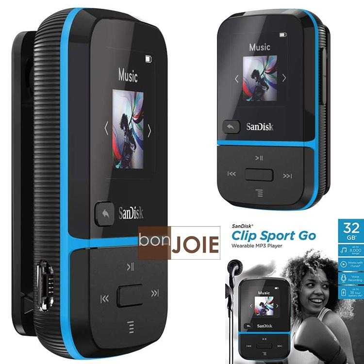 Sandisk Clip Sport Go MP3 Player 32GB 數位隨身聽 FM收音機 錄音機 iTunes-細節圖3