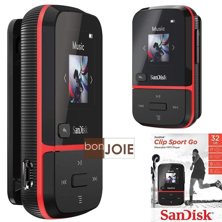 Sandisk Clip Sport Go MP3 Player 32GB 數位隨身聽 FM收音機 錄音機 iTunes-細節圖4