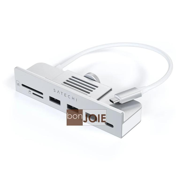 Satechi Clamp Hub USB-C 夾式擴充座 iMac 24吋 2021 2022 USB USB-A-細節圖3