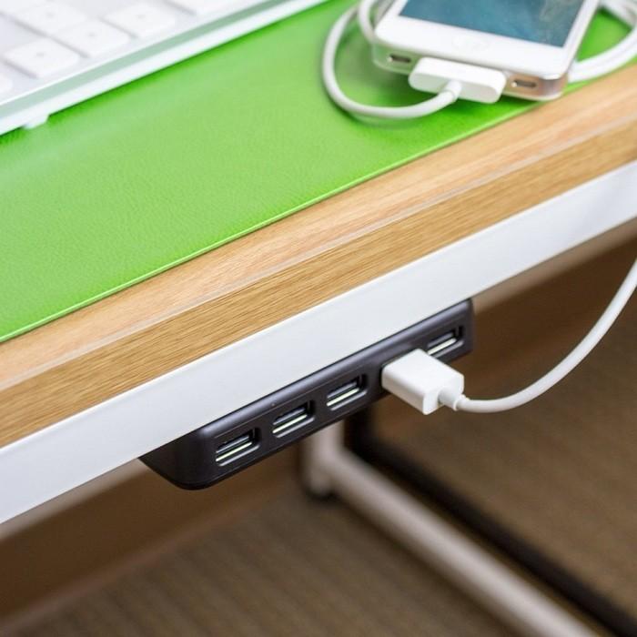 Satechi 5-Port USB Charger 黑色款 五孔充電插座 充電器-細節圖4