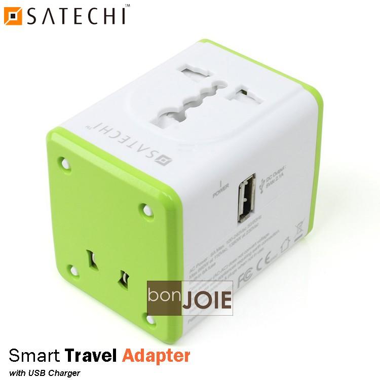 Satechi Smart Travel Adapter with USB Port 旅行插座 萬國 轉換頭 轉接頭-細節圖2