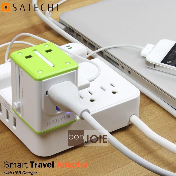 Satechi Smart Travel Adapter with USB Port 旅行插座 萬國 轉換頭 轉接頭-細節圖6