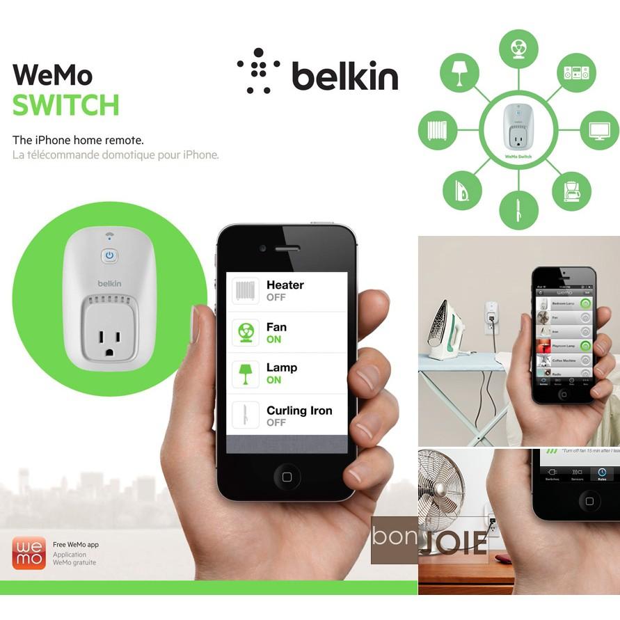 美國貝爾金 Belkin WeMo Home Automation Switch 智慧型電源插座-細節圖3