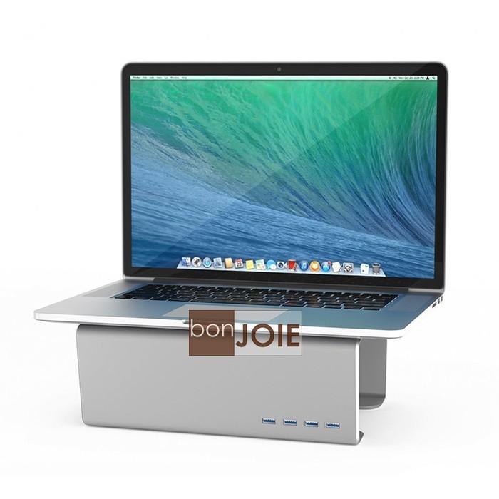 Satechi Premium Aluminum 鋁合金材質 顯示器支撐架 (內含四個 USB 3.0 Hub)-細節圖6