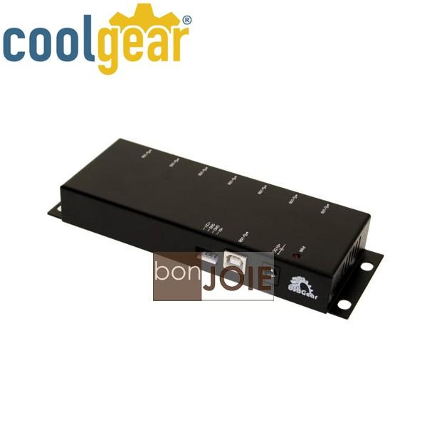 CoolGear Metal 7Port USB 2.0 Powered Slim Hub 集線器 USBG-7U2ML-細節圖2