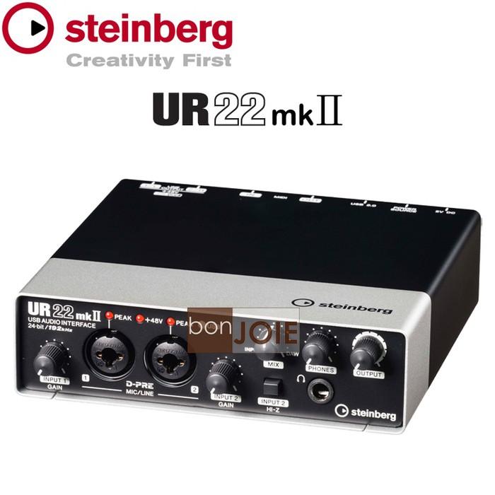 升級版 Steinberg UR22 MKII USB 錄音介面 MK2 MIDI 錄音盒-細節圖3