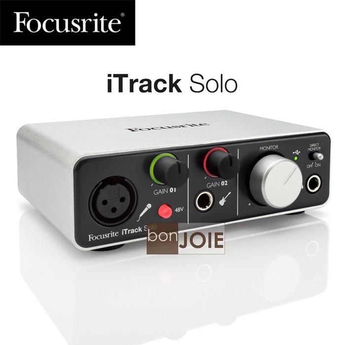 Focusrite iTrack Solo USB 錄音介面 for iPad 錄音盒-細節圖2