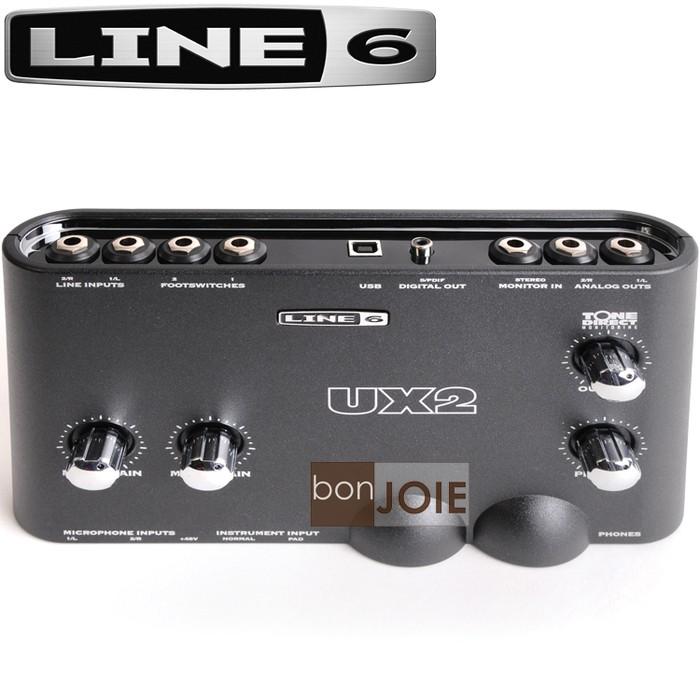 出清品 Line 6 POD Studio UX2 USB 錄音介面 錄音盒 錄音卡 Line6-細節圖3