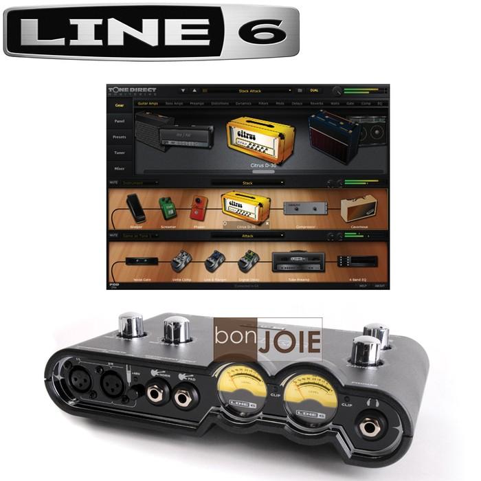出清品 Line 6 POD Studio UX2 USB 錄音介面 錄音盒 錄音卡 Line6-細節圖4