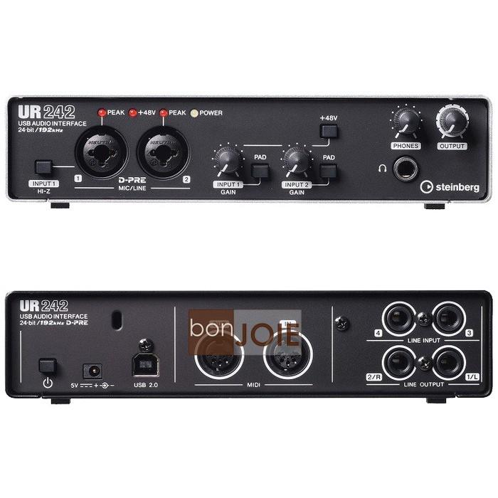 Steinberg UR242 4X2 USB 錄音介面  Audio/MIDI YAMAHA-細節圖3