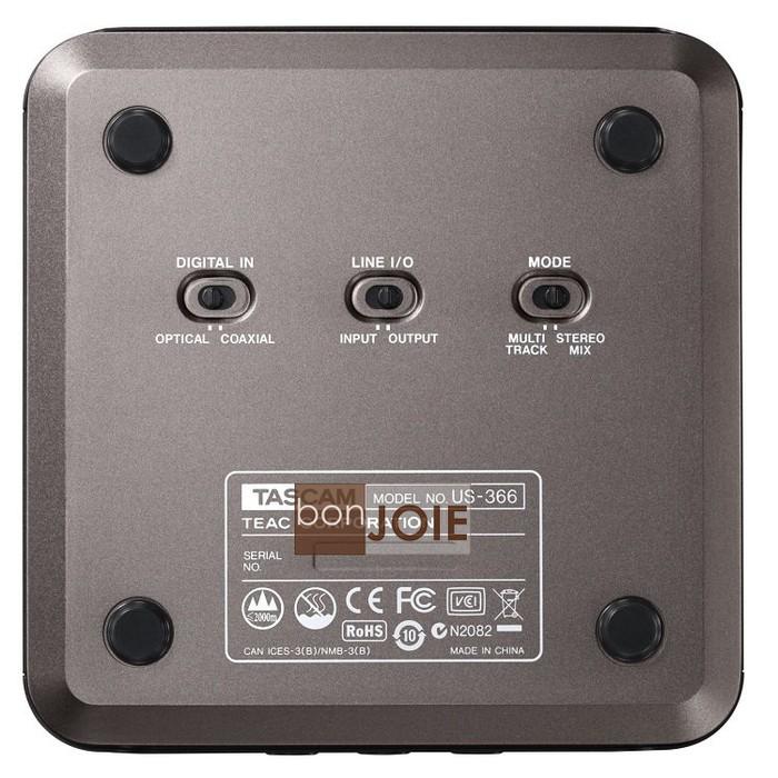 TASCAM US-366 USB 2.0 錄音介面 錄音盒 錄音卡-細節圖4