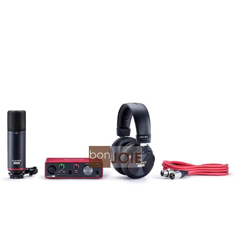 三代 Focusrite Scarlett Solo Studio Pack (3rd Gen) 數位錄音套件 錄音介面-細節圖3