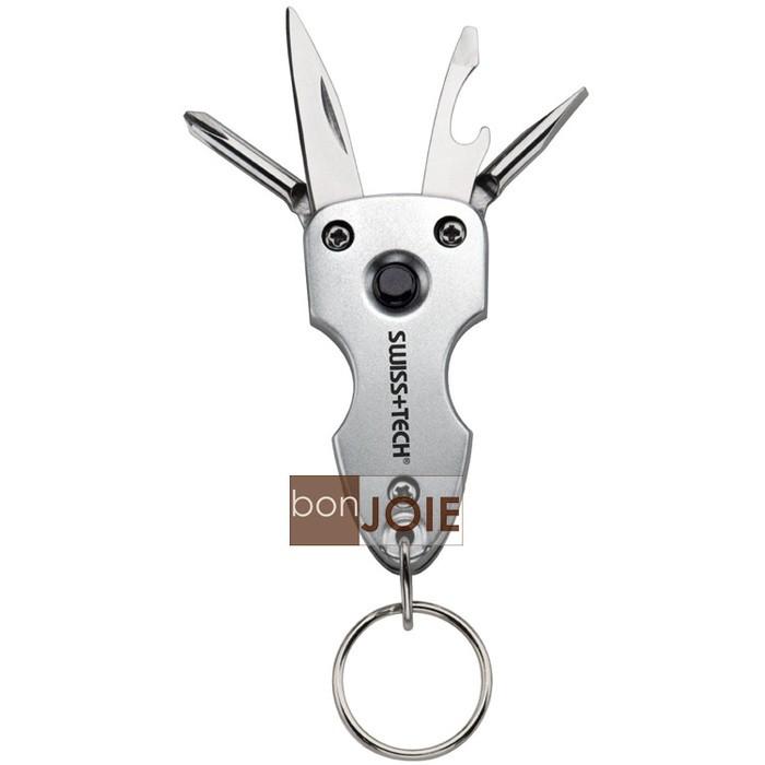 Swiss+Tech 7 合 1 Key Ring Multi-tool 隨身迷你工具組 (含 LED燈) 7-in-1-細節圖2