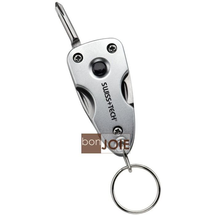 Swiss+Tech 7 合 1 Key Ring Multi-tool 隨身迷你工具組 (含 LED燈) 7-in-1-細節圖3