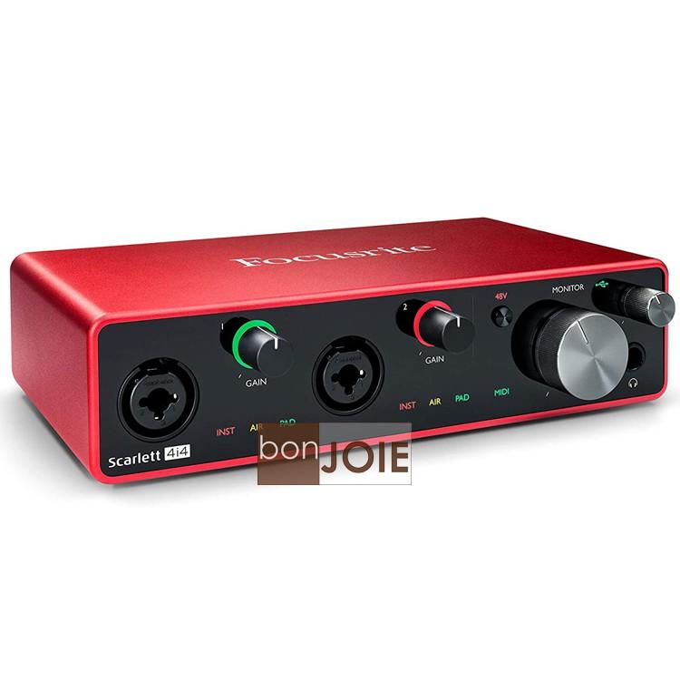 第三代 Focusrite Scarlett 4i4 (3rd Gen) USB 錄音介面 (2i4 升級版) 錄音盒-細節圖3