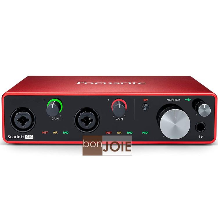 第三代 Focusrite Scarlett 4i4 (3rd Gen) USB 錄音介面 (2i4 升級版) 錄音盒-細節圖4