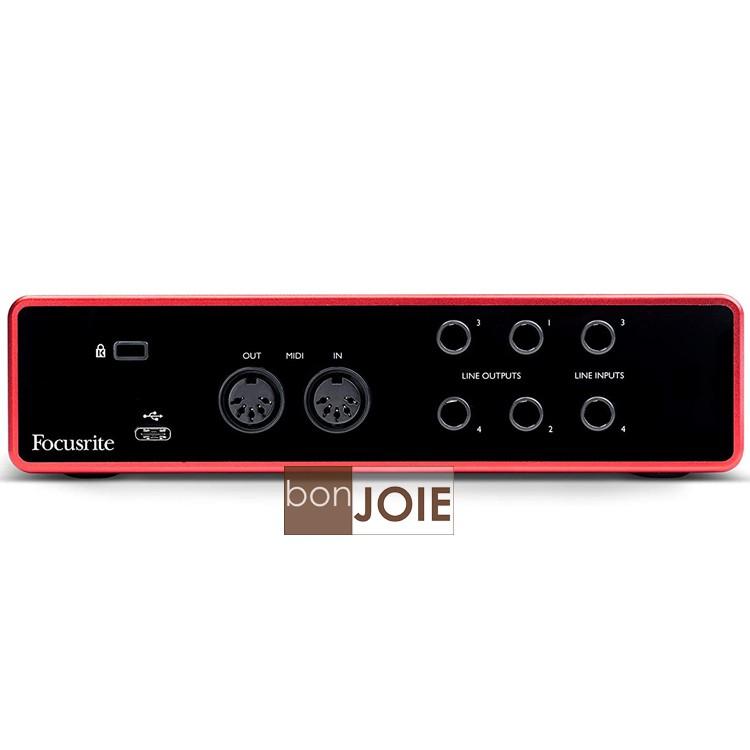 第三代 Focusrite Scarlett 4i4 (3rd Gen) USB 錄音介面 (2i4 升級版) 錄音盒-細節圖5