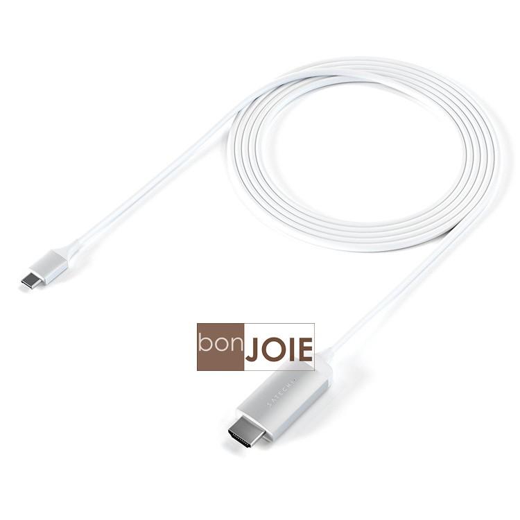 Satechi Aluminum Type-C to HDMI Cable 4K 60Hz 影音 傳輸線 182 公分-細節圖5