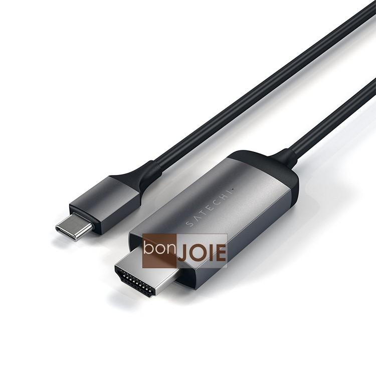 Satechi Aluminum Type-C to HDMI Cable 4K 60Hz 影音 傳輸線 182 公分-細節圖8