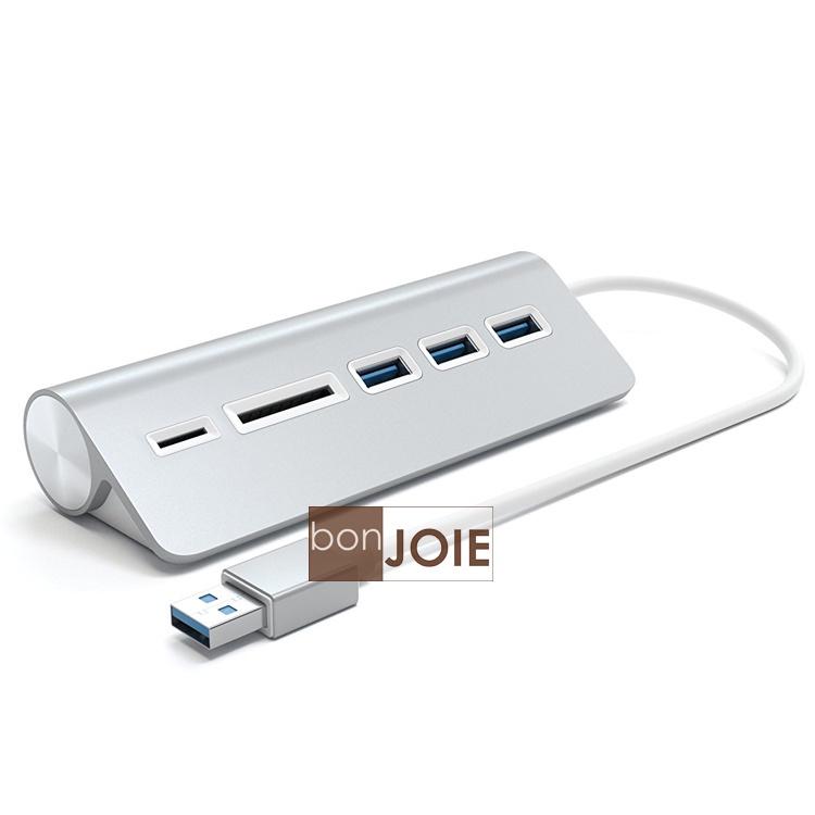 Satechi Aluminum USB 3.0 Hub & Card Reader 鋁合金材質 集線器 含讀卡器-細節圖5