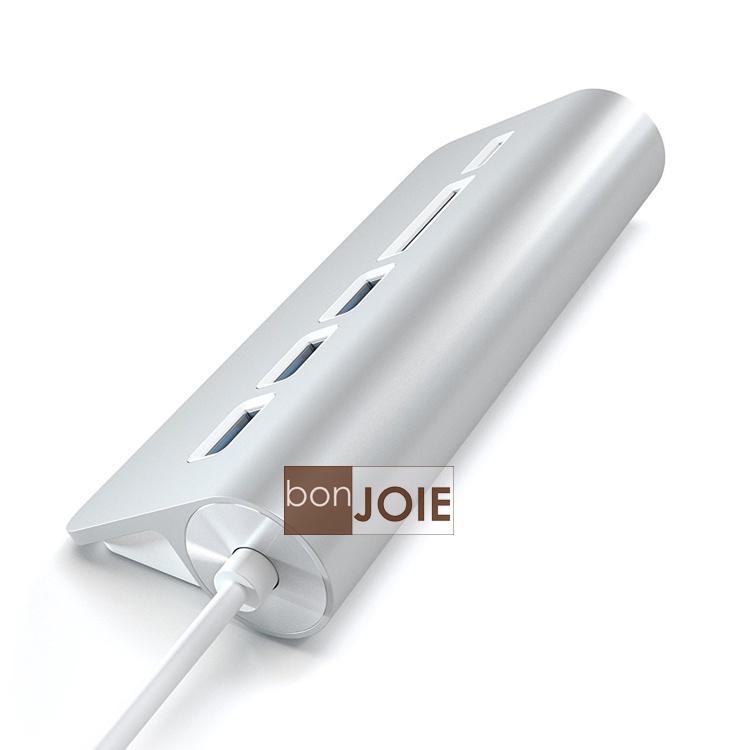Satechi Aluminum USB 3.0 Hub & Card Reader 鋁合金材質 集線器 含讀卡器-細節圖6