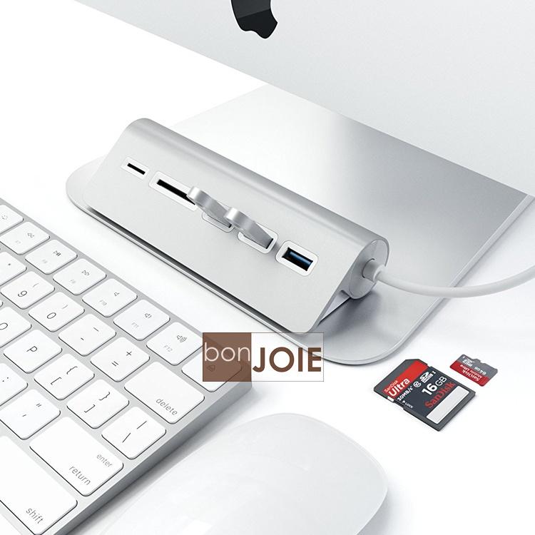Satechi Aluminum USB 3.0 Hub & Card Reader 鋁合金材質 集線器 含讀卡器-細節圖7
