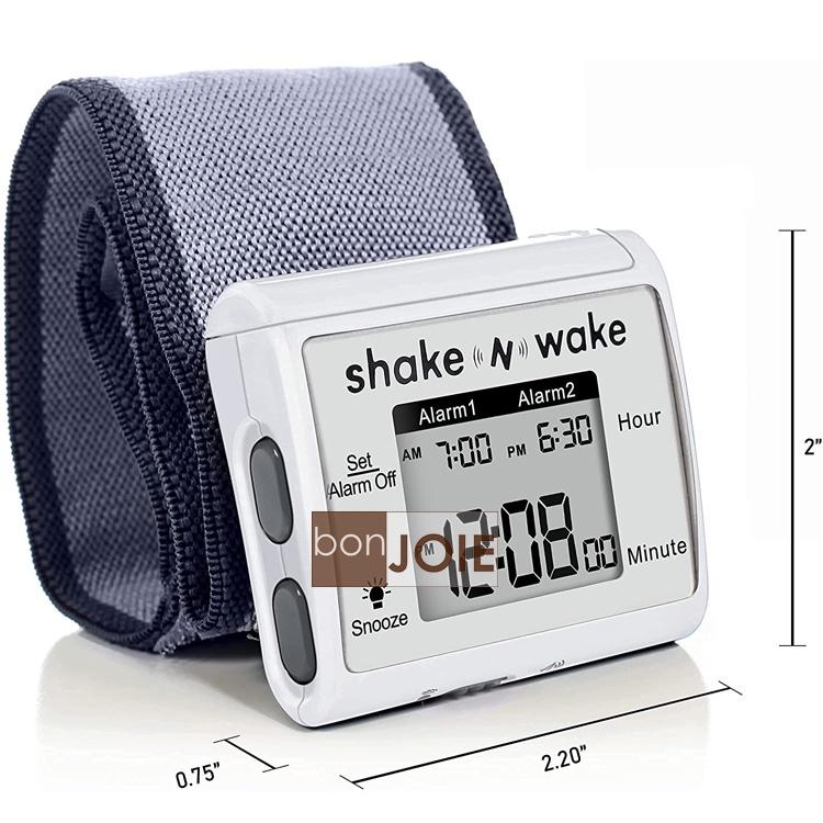 Shake-n-Wake Vibrating Alarm Clock 雙鬧鐘 隨身腕表型震動鬧鐘 鬧鈴 手腕 振動鬧鐘-細節圖3