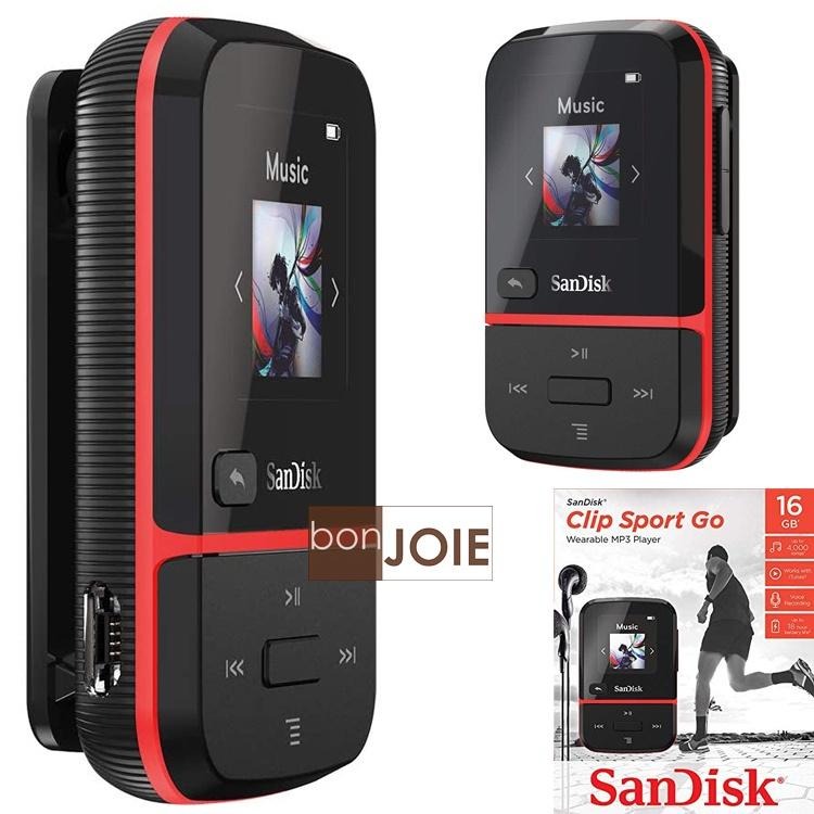 Sandisk Clip Sport Go MP3 Player 16GB 數位隨身聽 FM收音機 錄音機 iTunes-細節圖4