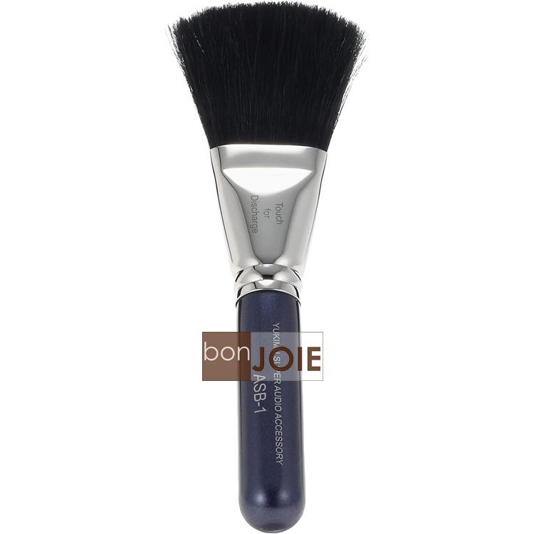 日本製 YUKIMU ASB-1 防靜電刷 黑膠 唱片 LP 唱盤 CD DVD 藍光 光碟 三菱 KOJO 去靜電刷-細節圖4