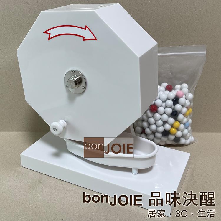 日本進口 免組裝 抽選機 內附300顆15mm加大抽選球 抽獎機 福引機 搖獎機 抽籤機 尾牙 抽籤 手搖 搖珠機 日式-細節圖2