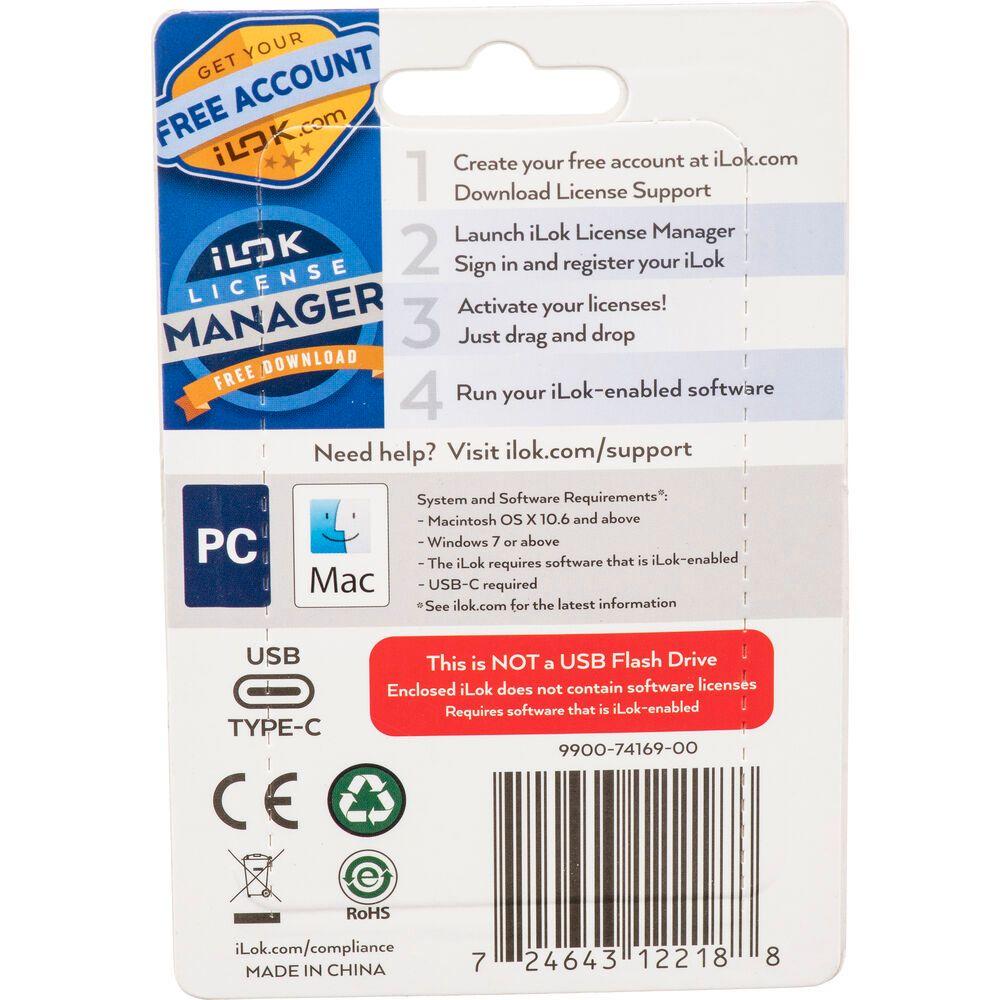 第三代 Pace iLok 3 Authorization Key 軟體授權 USB-C 版本 iLok3 Type-C-細節圖2