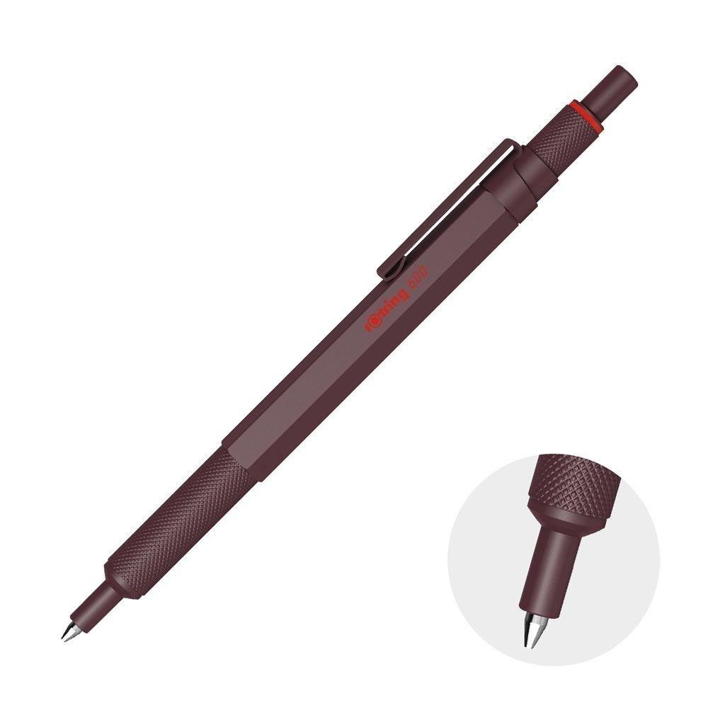 新色 德國 紅環 rOtring 600 自動鉛筆 0.5mm 原子筆 製圖鉛筆 製圖筆 工程筆 洛登 600型 圓珠筆-細節圖5