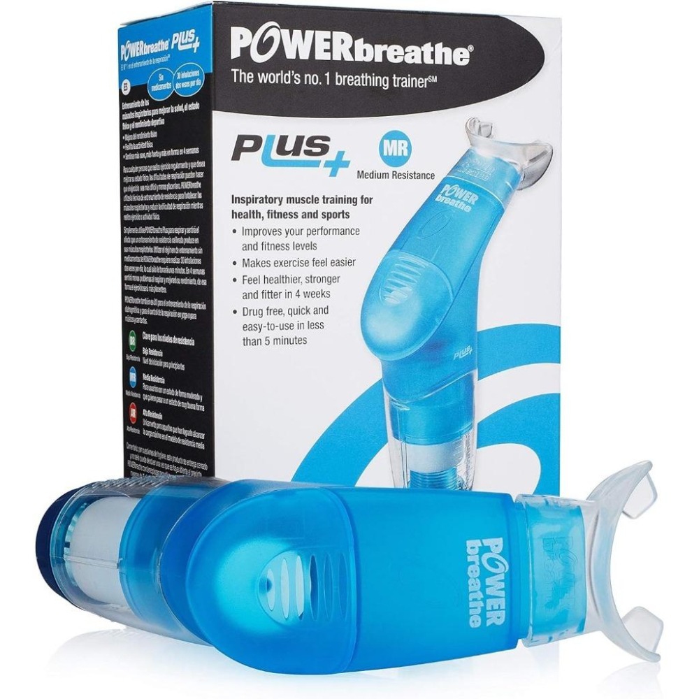 POWERbreathe IronMan Plus Respiratory Trainer 呼吸訓練器 低 中 高阻力-細節圖5