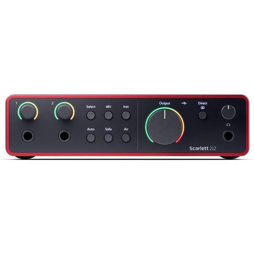 第四代 Focusrite Scarlett 2i2 ( 4th Gen ) USB 錄音介面 錄音盒-細節圖3
