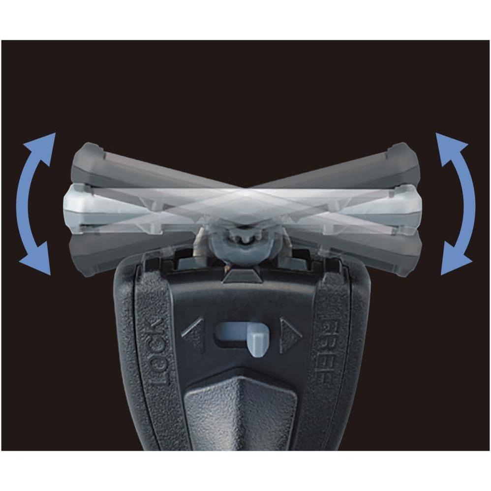 日本製 羽毛牌 FEATHER F-System 系列 Butler 刮鬍刀 剃鬚刀 固定 多動向 職業用 管家系列-細節圖7