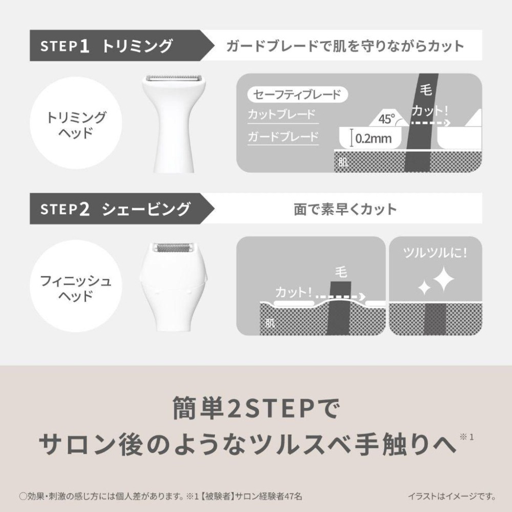 Panasonic 國際牌 ES-WV63 乾電池式 電動除毛刀 VIO 私密處 女用除毛機 比基尼線 IPX7 防水-細節圖7