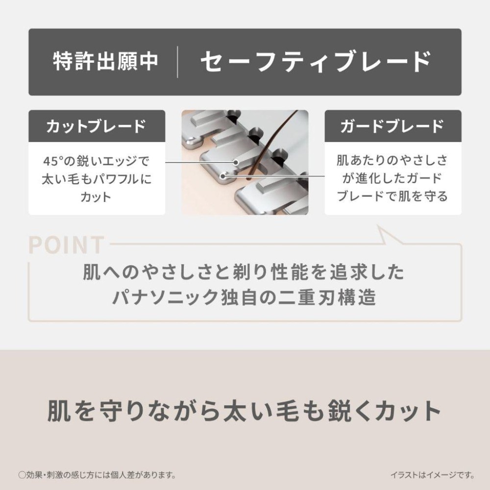Panasonic 國際牌 ES-WV63 乾電池式 電動除毛刀 VIO 私密處 女用除毛機 比基尼線 IPX7 防水-細節圖8