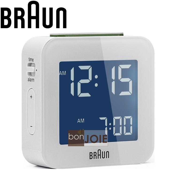 Braun BNC008 Alarm Clock 百靈數位鬧鐘 (白色款) 博朗 時鐘 德國-細節圖3