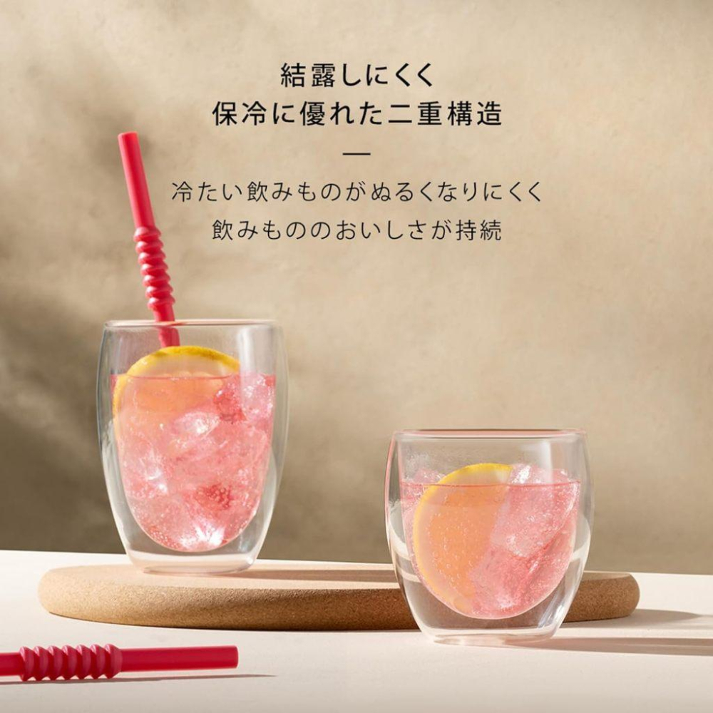 日版 丹麥 BODUM PAVINA 雙層玻璃杯 350ml /12oz (2入組) 酒杯 咖啡杯 水杯 隔熱 玻璃杯-細節圖8