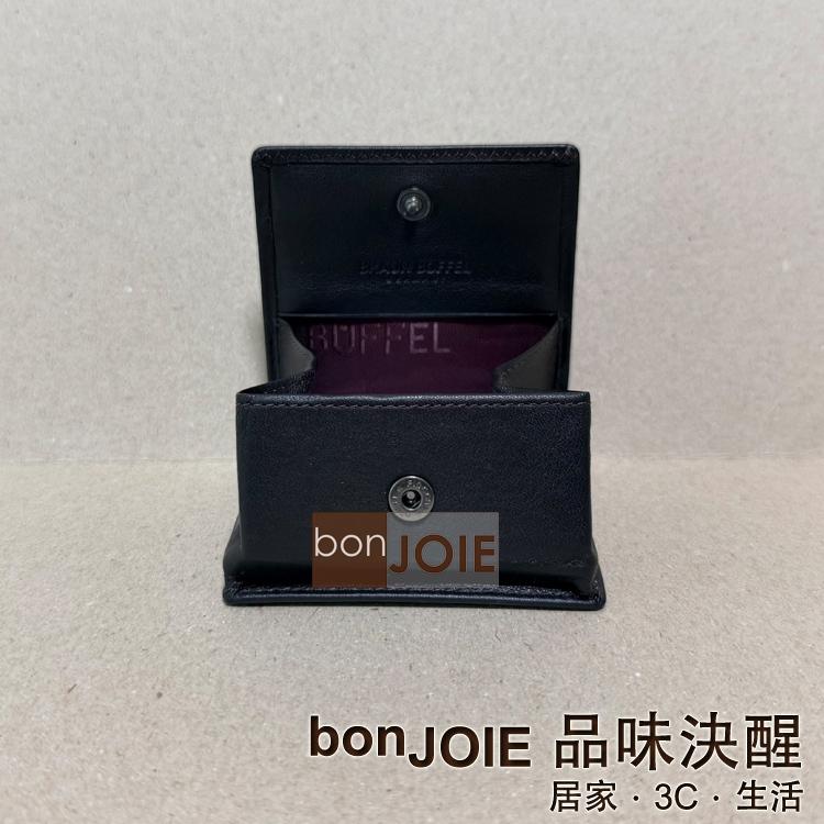 BRAUN BUFFEL 德國小金牛 零錢包 (深咖啡色)(全新品) 方形零錢包 扣式零錢包-細節圖2