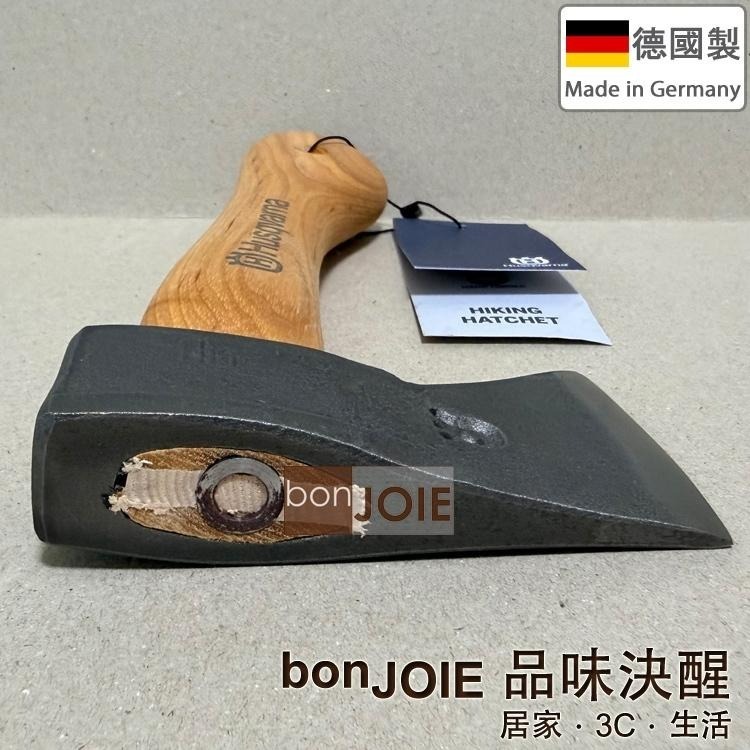 德國製 瑞典 Husqvarna 露營斧 25cm 徒步斧 斧頭 手斧 短斧 露營 野營 砍柴 手工鍛造 山胡桃木手柄-細節圖5
