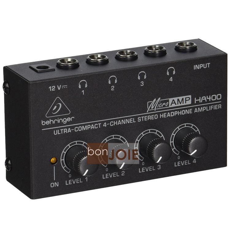 耳朵牌 Behringer MICROAMP HA400 耳機分配器 耳機分配擴大器 耳擴 耳機放大器-細節圖2